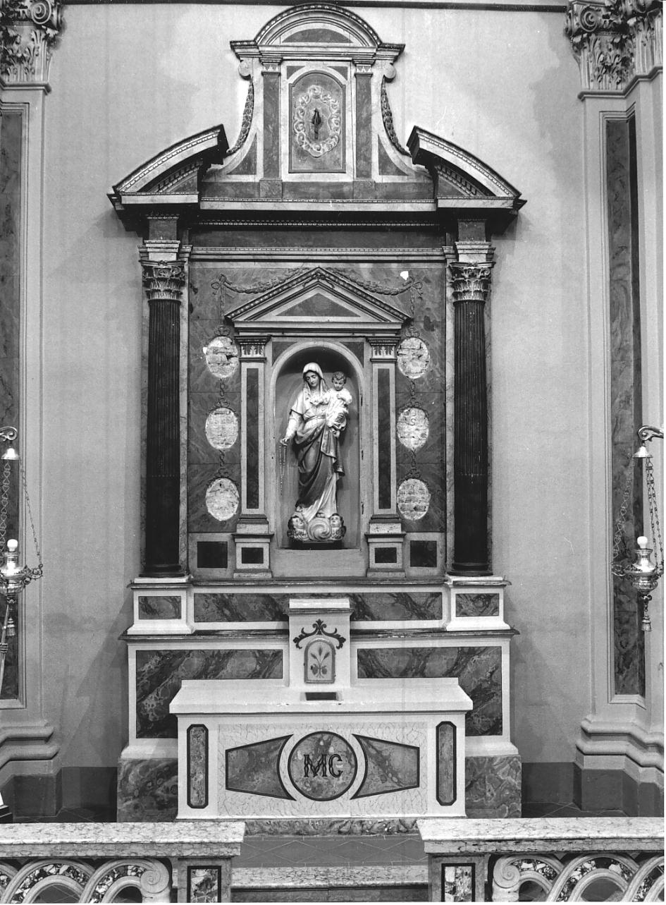 altare - a edicola, opera isolata - ambito mantovano (secc. XVIII/ XIX)