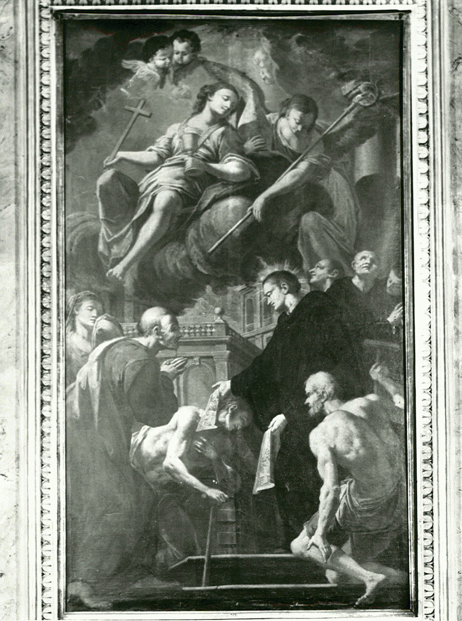 San Mauro (dipinto, elemento d'insieme) di Cadioli Giovanni (metà sec. XVIII)