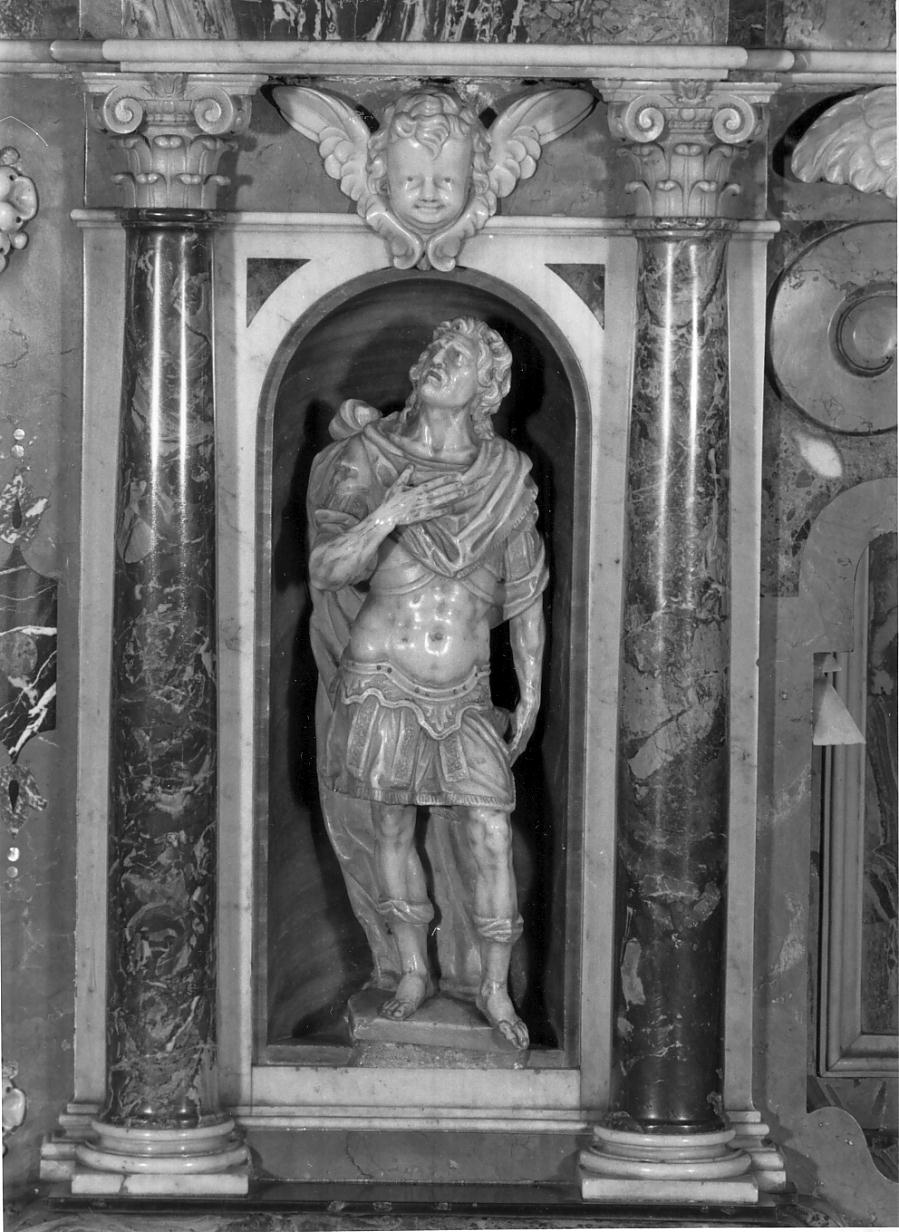 San Faustino (statua, opera isolata) di Carrà Carlo (attribuito), Carra Giovanni Antonio (attribuito) (sec. XVII)