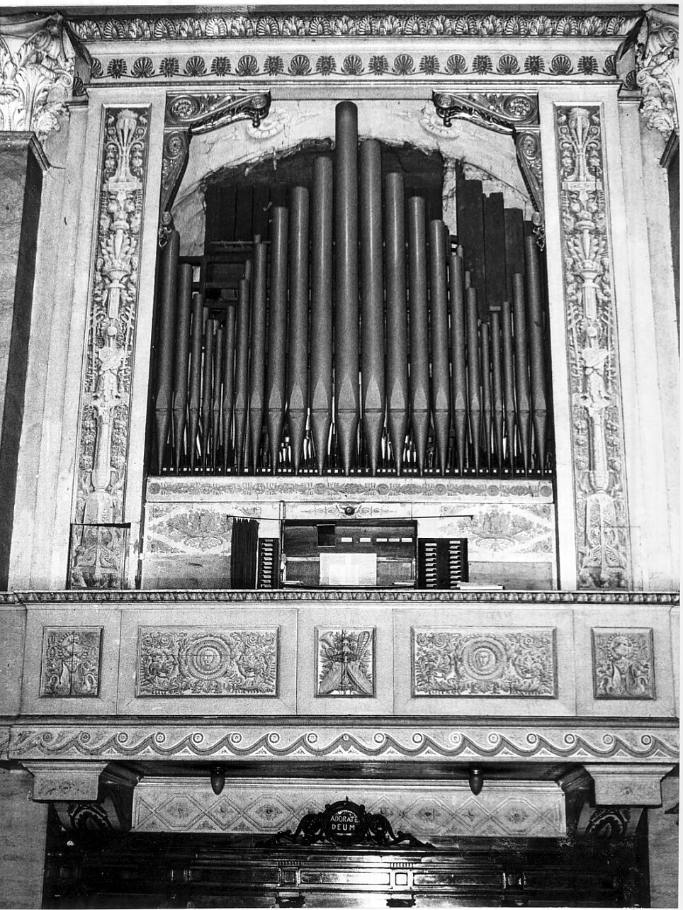 tribuna d'organo, pendant - ambito italiano (prima metà sec. XIX)