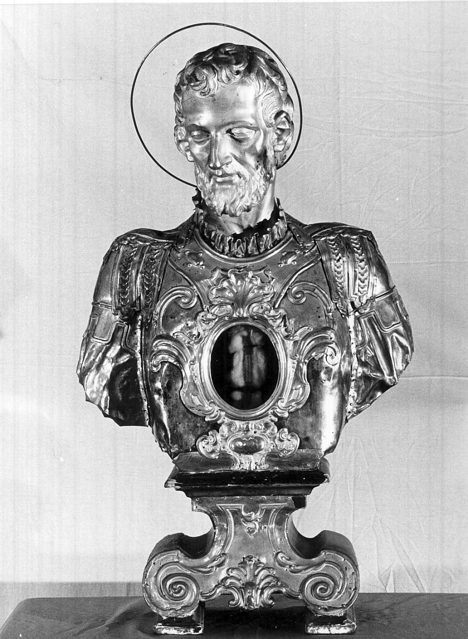 reliquiario - a busto, opera isolata - ambito italiano (fine/inizio secc. XVII/ XVIII)