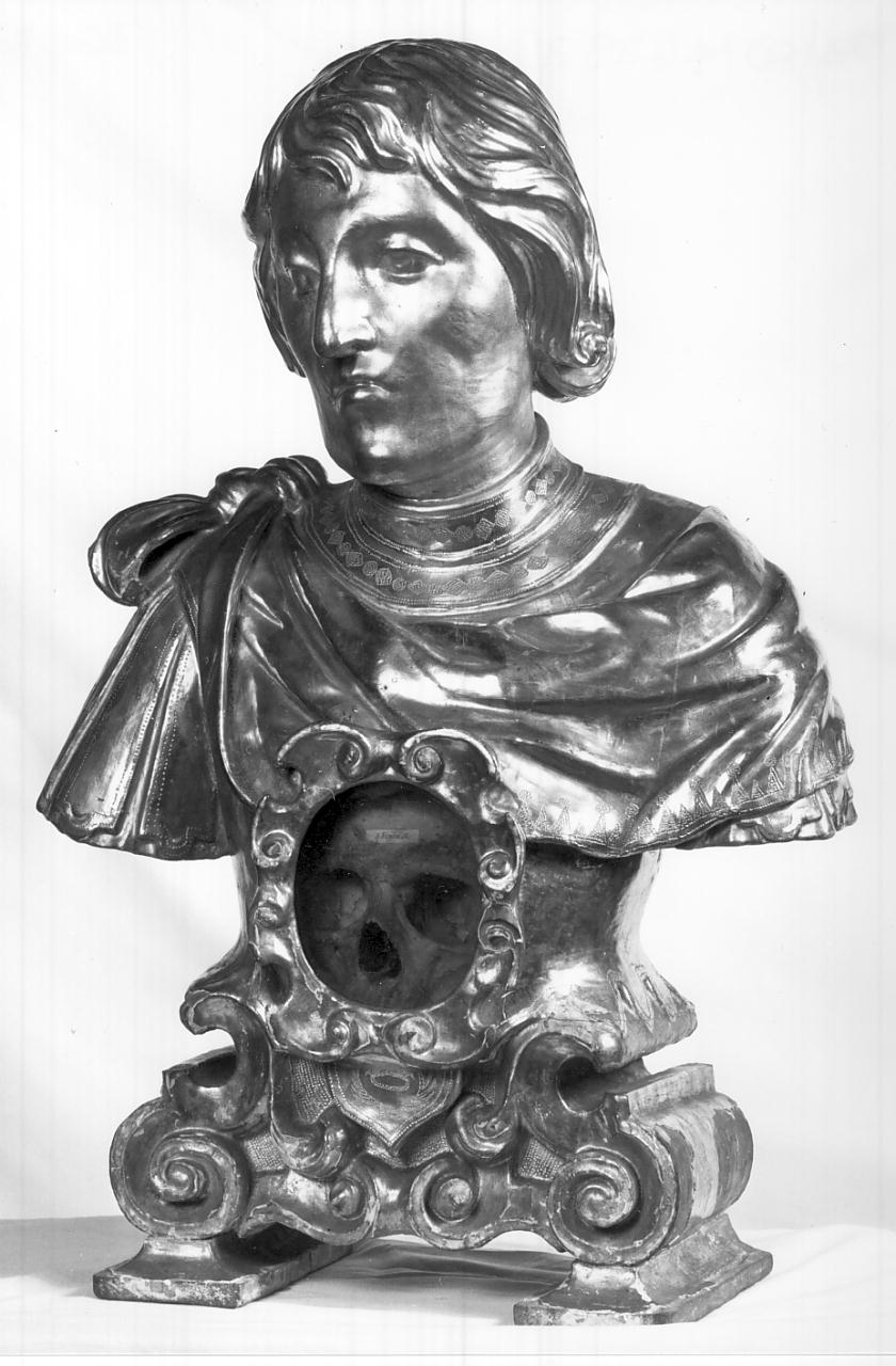 San fermo (reliquiario - a busto, opera isolata) - ambito Italia settentrionale (metà sec. XVIII)