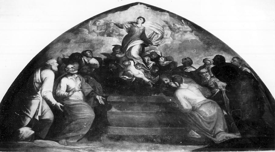assunzione della Madonna (dipinto, opera isolata) - ambito Italia settentrionale (prima metà sec. XVII)