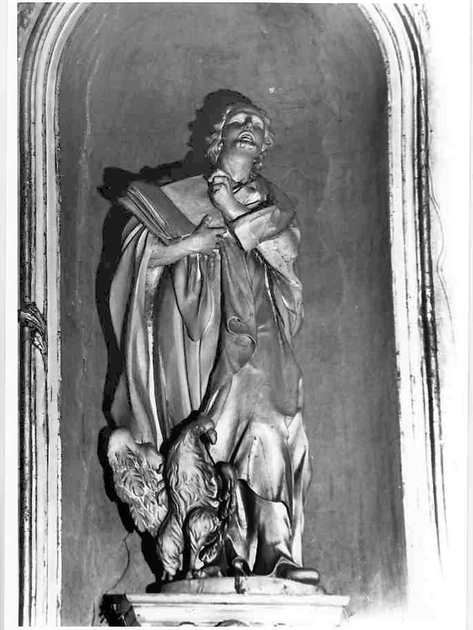 San Giovanni (statua, opera isolata) di Calegari Sante il Vecchio (attribuito) (prima metà sec. XVIII)