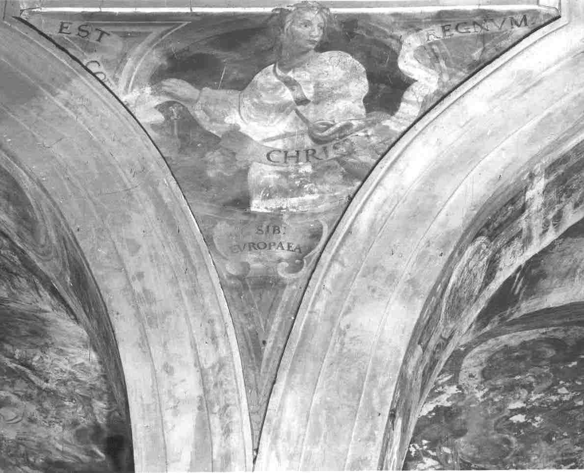 Sibilla Europea (dipinto, opera isolata) - ambito bresciano (inizio sec. XVII)