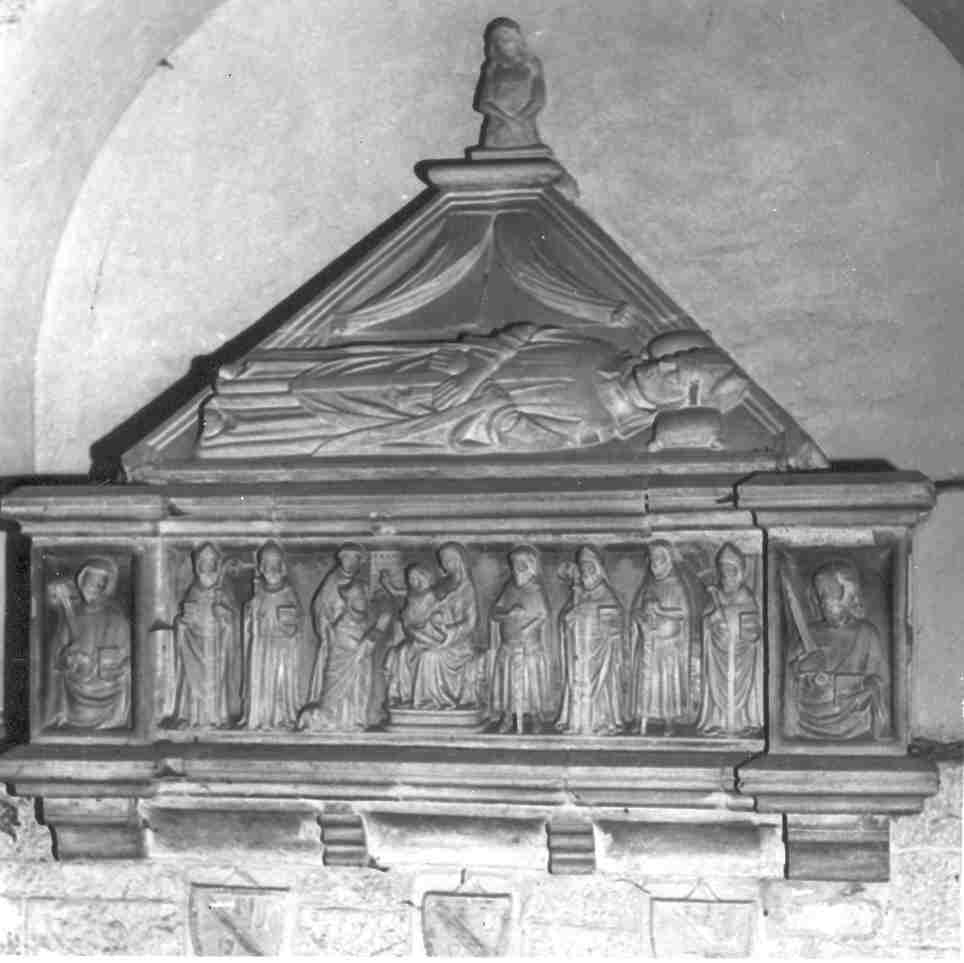 monumento funebre, opera isolata di Bonino da Campione (seconda metà sec. XIV)