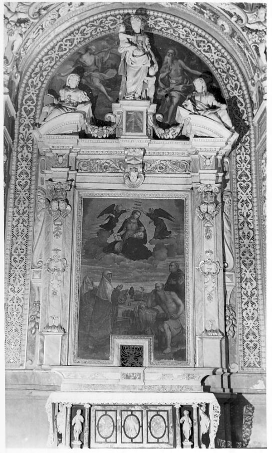 San Girolamo (altare, insieme) - ambito italiano (sec. XVII)