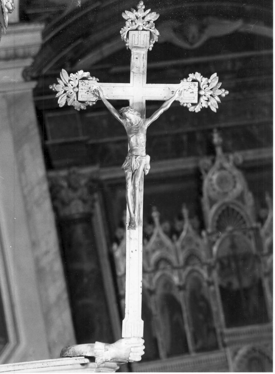 crocifisso, opera isolata di Bottazzi Pietro (secondo quarto sec. XIX)