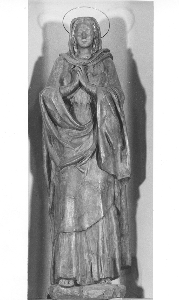 Madonna Addolorata (statua, opera isolata) di Righetti Angelo (sec. XX)