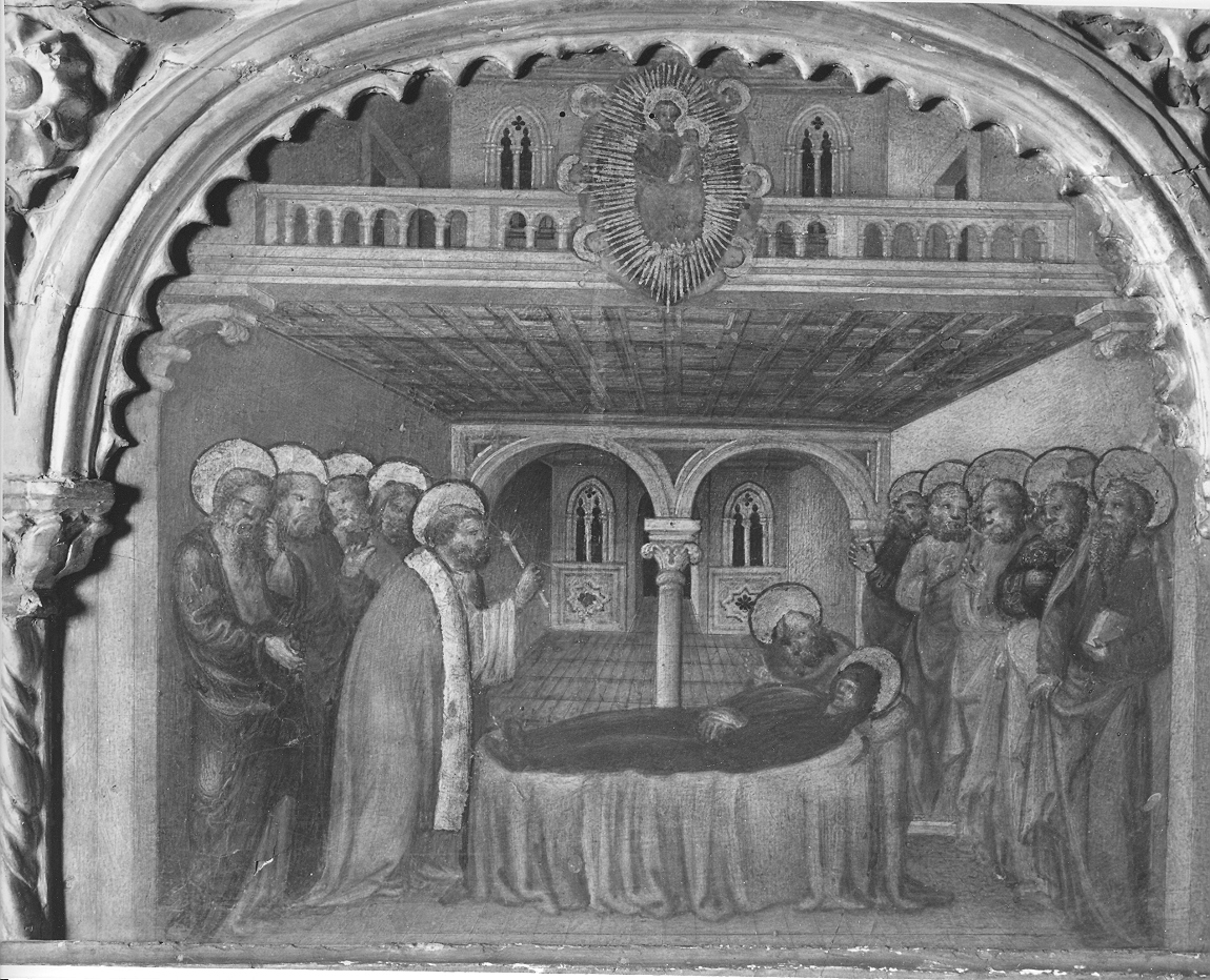 transito della Madonna (dipinto, opera isolata) - ambito veneto (sec. XV)