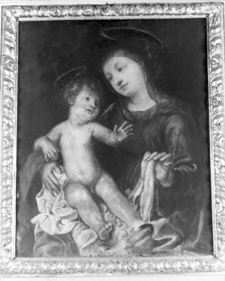 Madonna col Bambino (dipinto, opera isolata) - ambito bresciano (sec. XVIII)