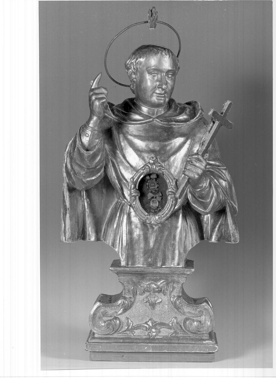 San Vincenzo Ferrer (reliquiario - a busto, opera isolata) - bottega bresciana (seconda metà sec. XVIII)