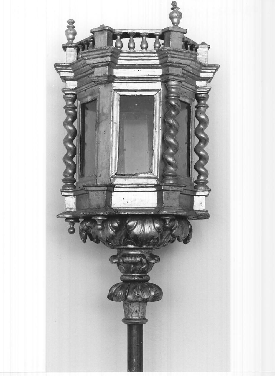 lanterna processionale, serie - ambito lombardo (seconda metà sec. XVII)