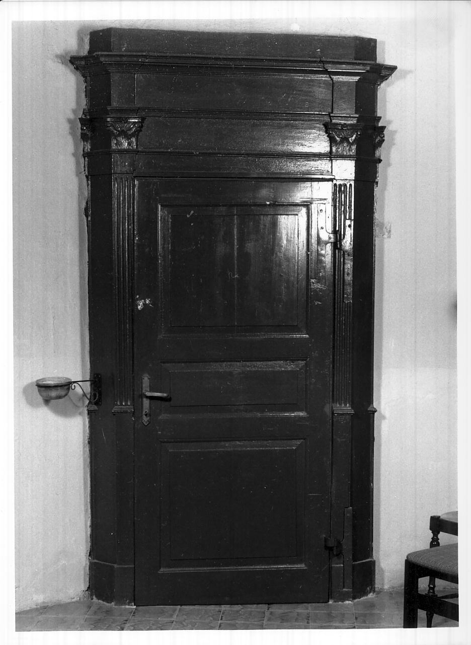 porta, opera isolata - ambito mantovano (prima metà sec. XIX)