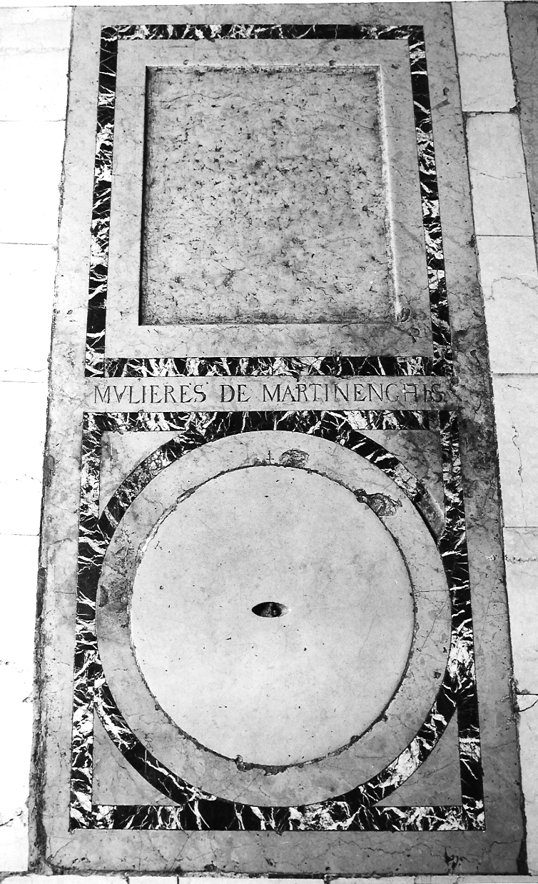 iscrizione della famiglia Martinengo (lastra tombale, opera isolata) - ambito bresciano (fine/inizio secc. XV/ XVI)