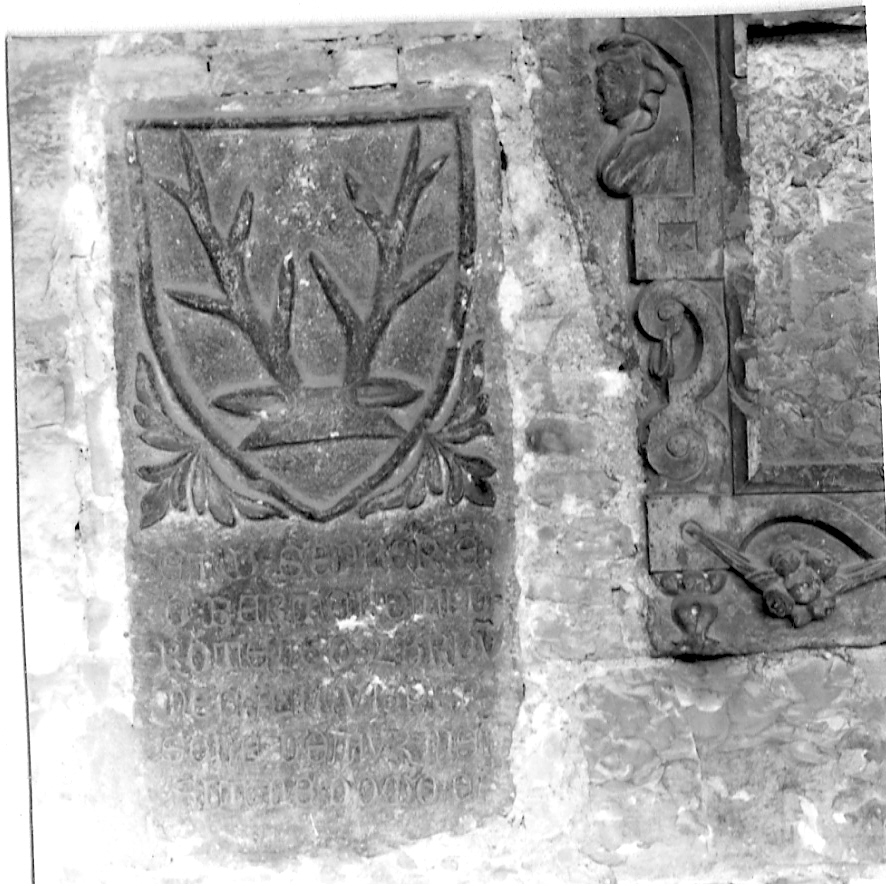 lastra tombale di Bartolomeo de Rotengo (lastra tombale, opera isolata) - ambito bresciano (sec. XIV)