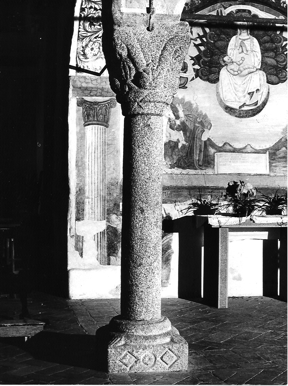 colonna, opera isolata - ambito lombardo (seconda metà sec. XV)