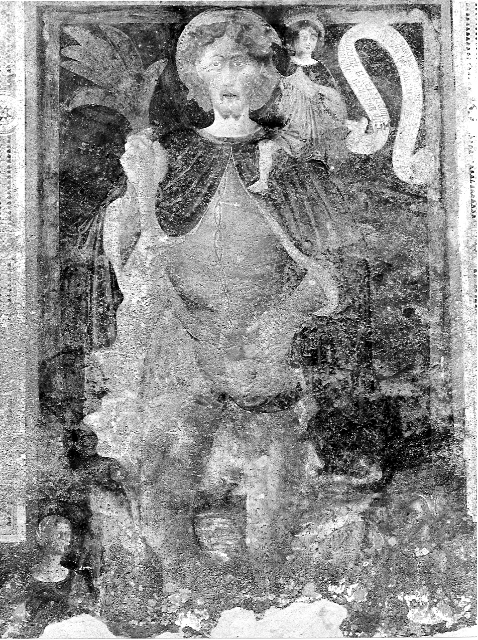 San Cristoforo (dipinto, opera isolata) - ambito lombardo (fine/inizio secc. XV/ XVI)