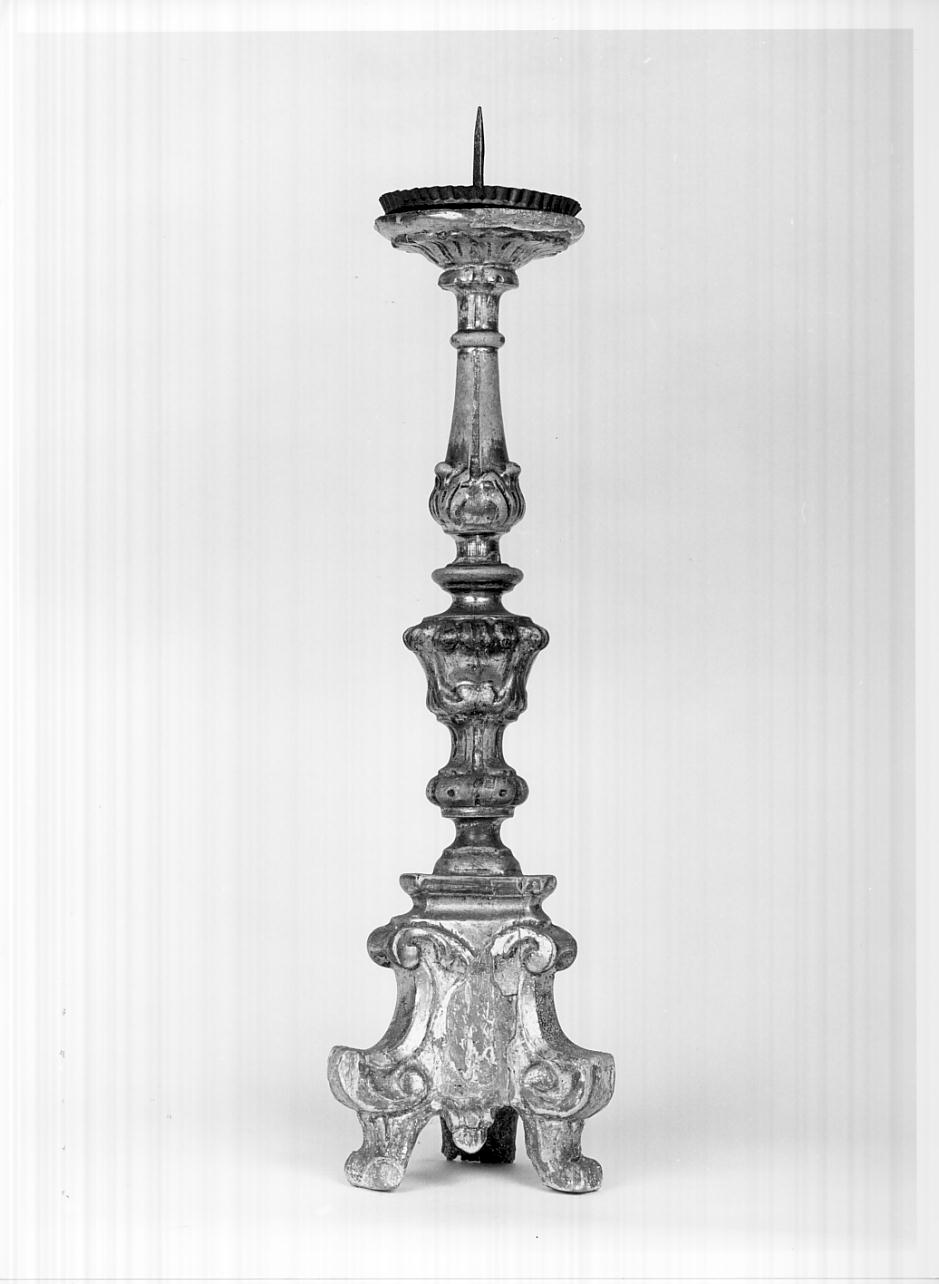 candelabro, opera isolata - ambito bresciano (prima metà sec. XVIII)