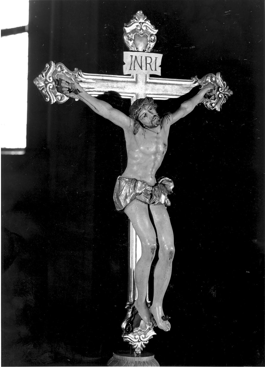 Cristo crocifisso (crocifisso, opera isolata) - bottega altoatesina (fine/inizio secc. XIX/ XX)