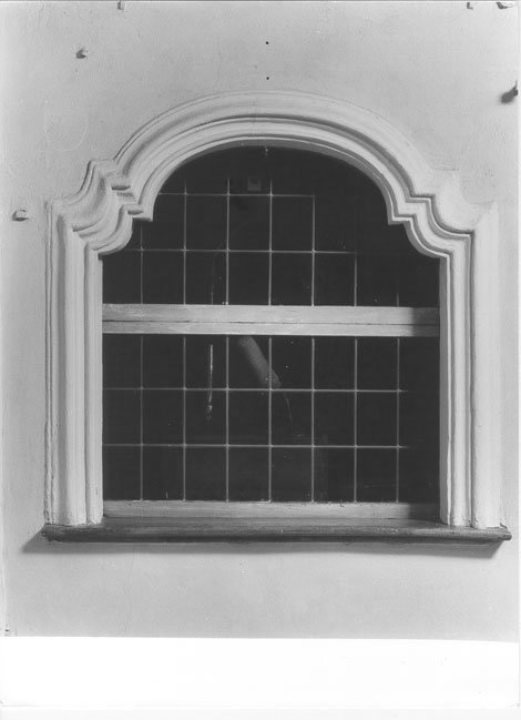 mostra di finestra, serie - manifattura mantovana (metà sec. XVIII)