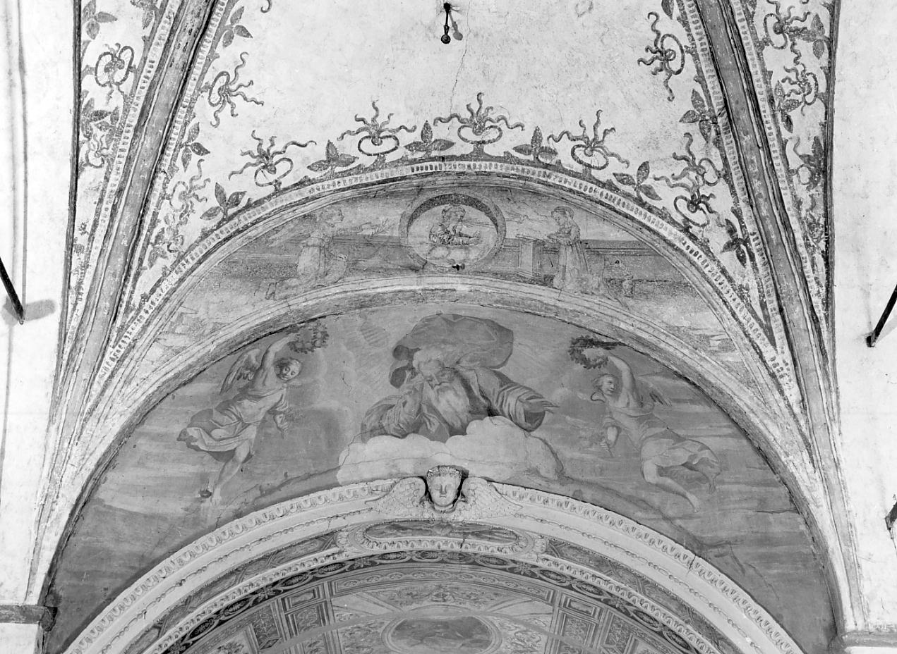 Annunciazione (dipinto murale, opera isolata) - ambito cremonese (sec. XVI)