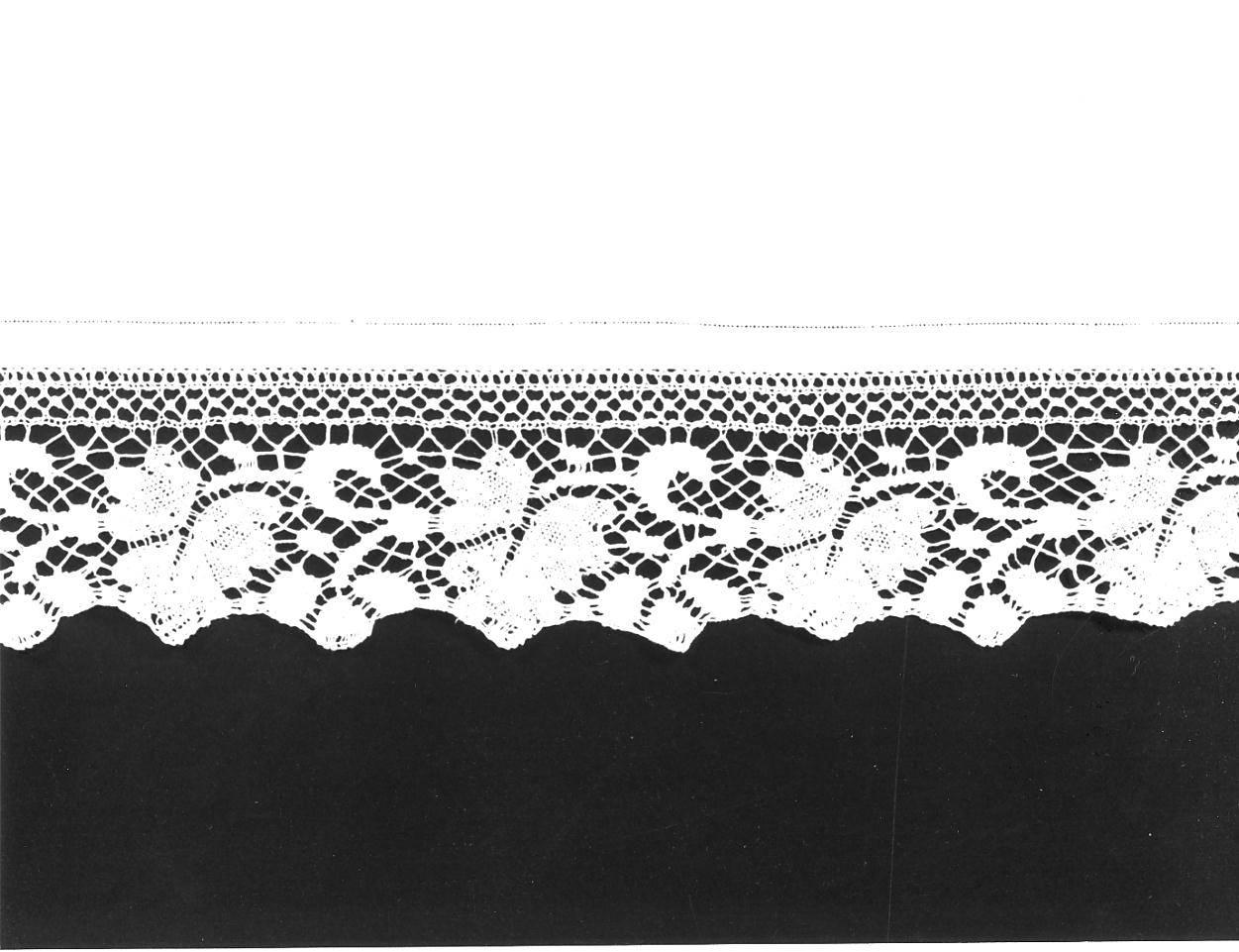 motivi decorativi vegetali (tovaglia d'altare, opera isolata) - manifattura cremonese (fine sec. XIX)