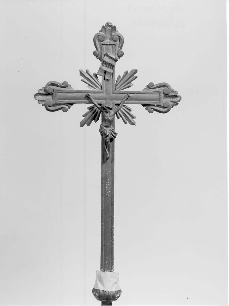 croce, elemento d'insieme - manifattura cremonese (sec. XIX)