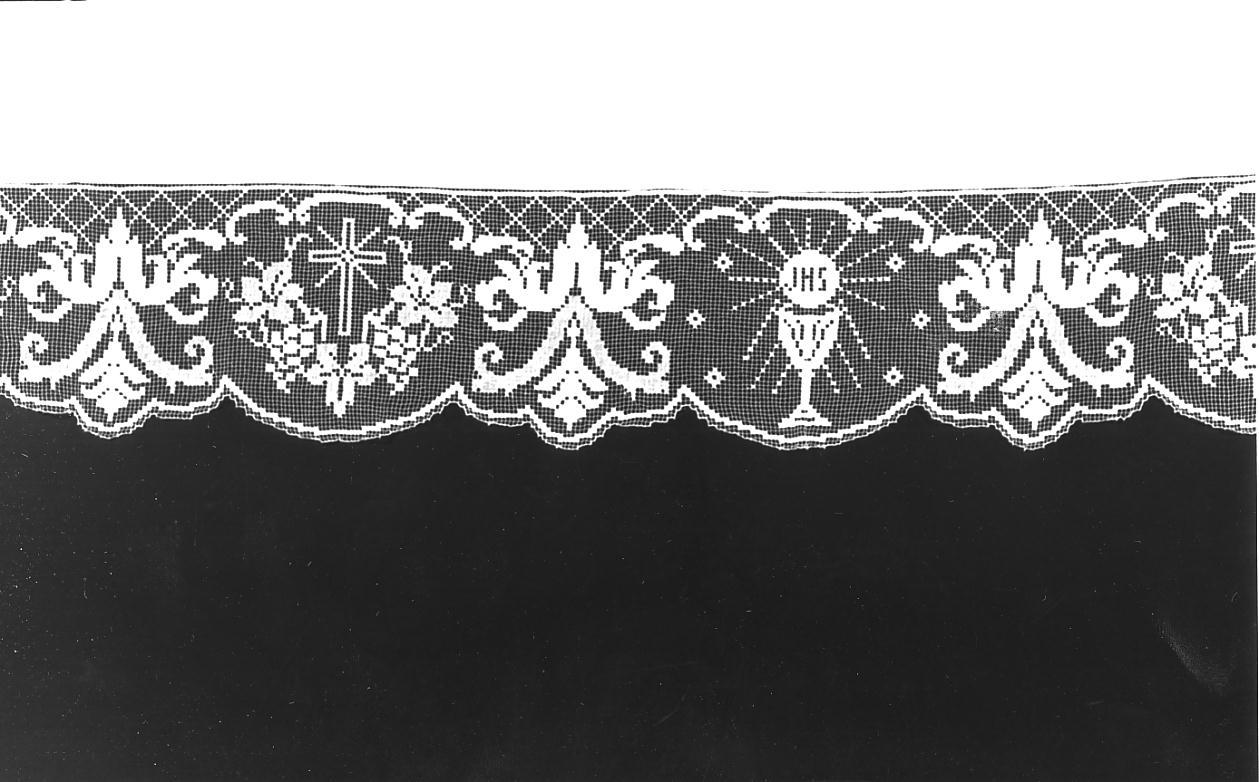 tovaglia d'altare, serie - manifattura cremonese (prima metà sec. XX)