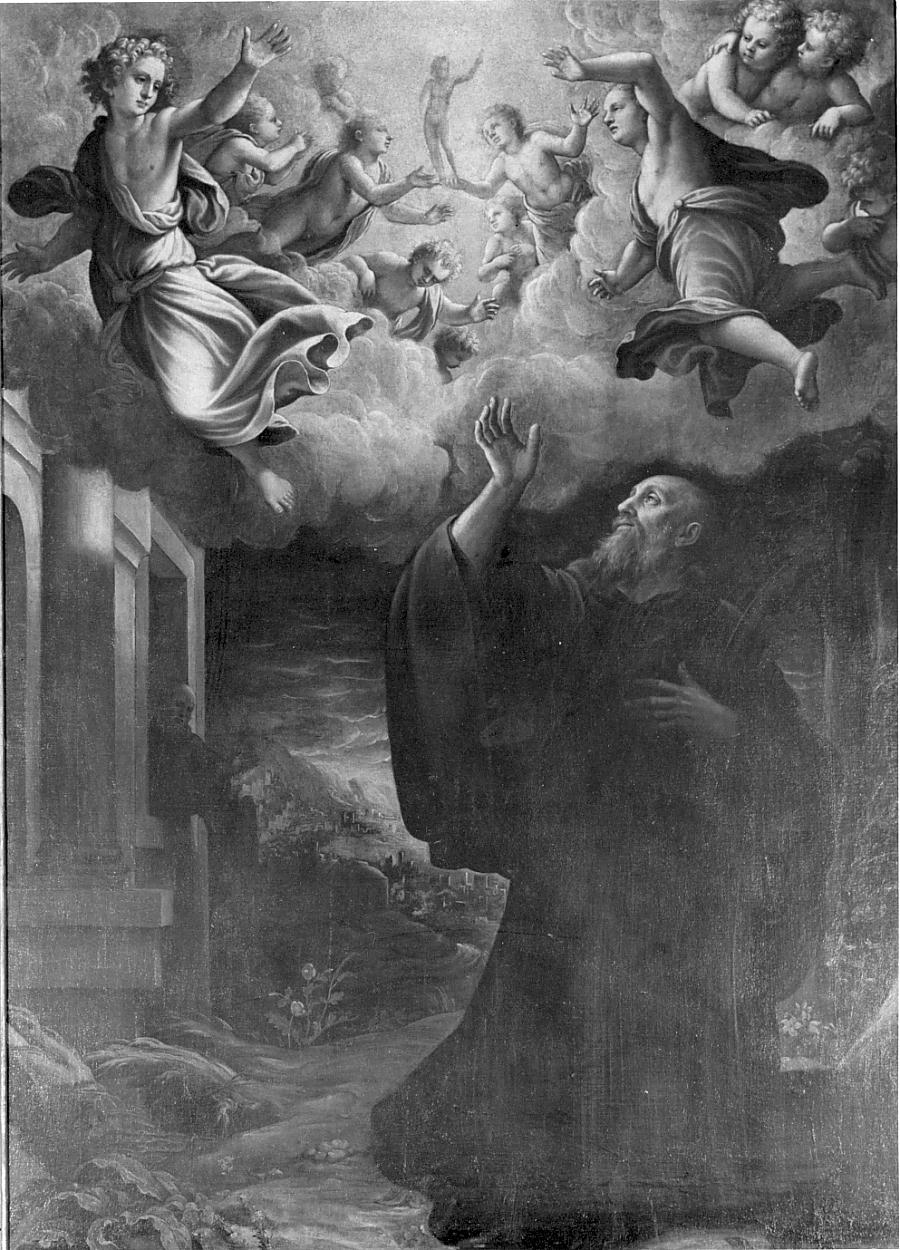 episodi della vita di S. Placido (dipinto, insieme) - ambito emiliano (prima metà sec. XVII)