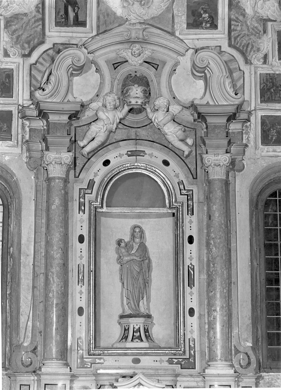 Madonna con Bambino (statua, opera isolata) - ambito bresciano (seconda metà sec. XVI)