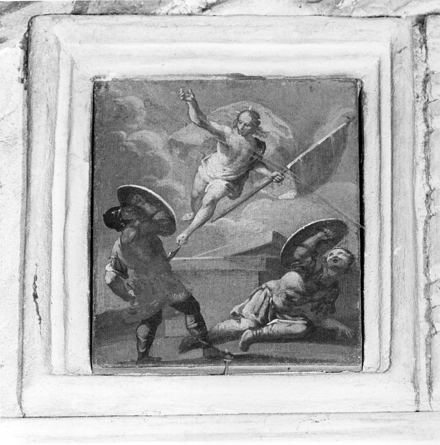 resurrezione di Cristo (dipinto, ciclo) - ambito bresciano (inizio sec. XVIII)