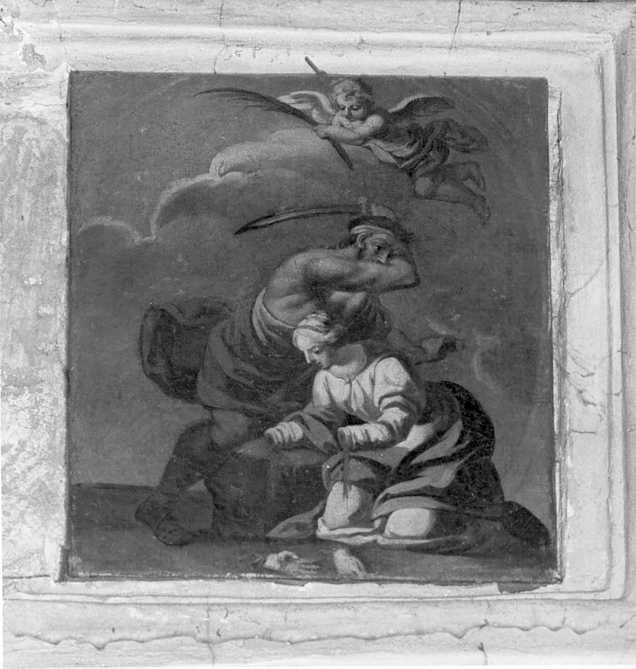 Morte di Santa Caterina (dipinto, ciclo) - ambito bresciano (inizio sec. XVIII)