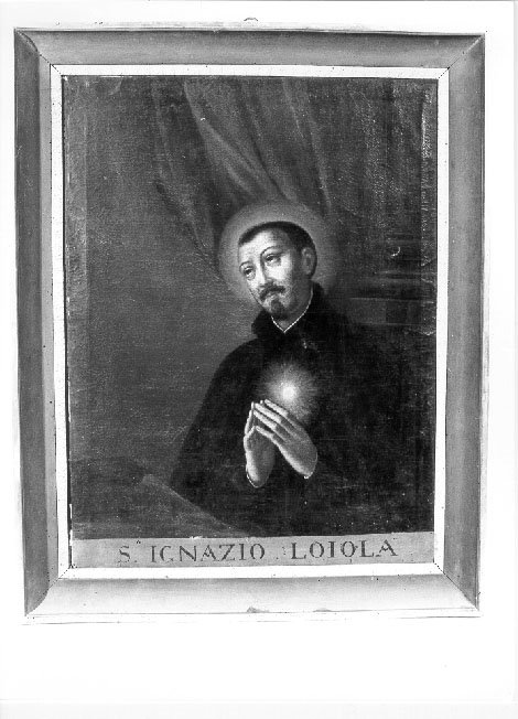 Sant'Ignazio di Loyola (dipinto, opera isolata) - ambito mantovano (seconda metà sec. XVIII)