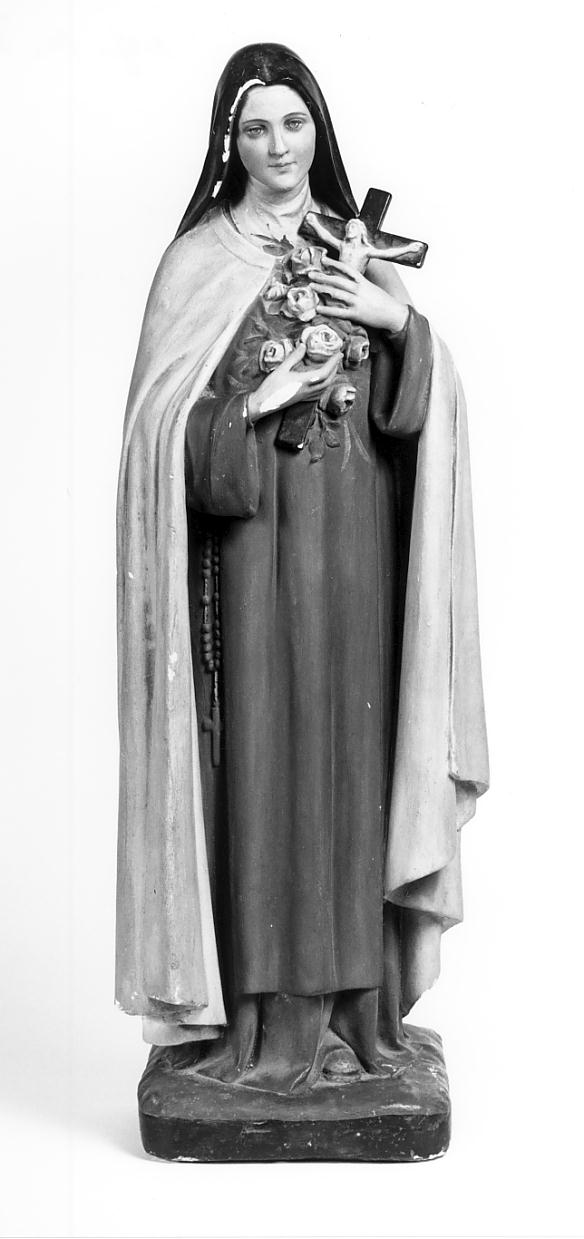 Santa Teresina di Lisieux (statua, opera isolata) - ambito cremonese (secondo quarto sec. XX)