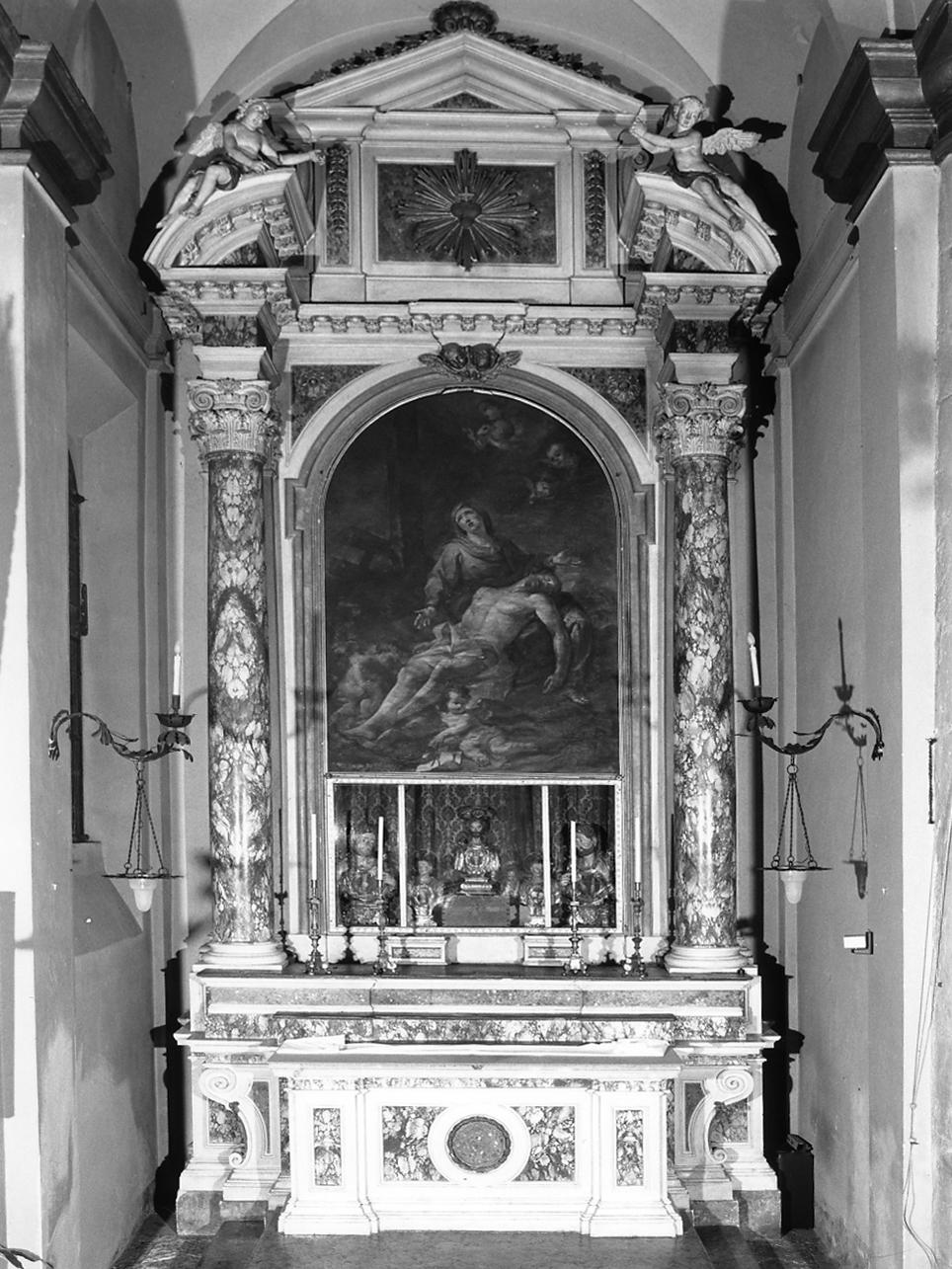 altare, opera isolata di Peduzzi Ercole (ultimo quarto sec. XVIII)