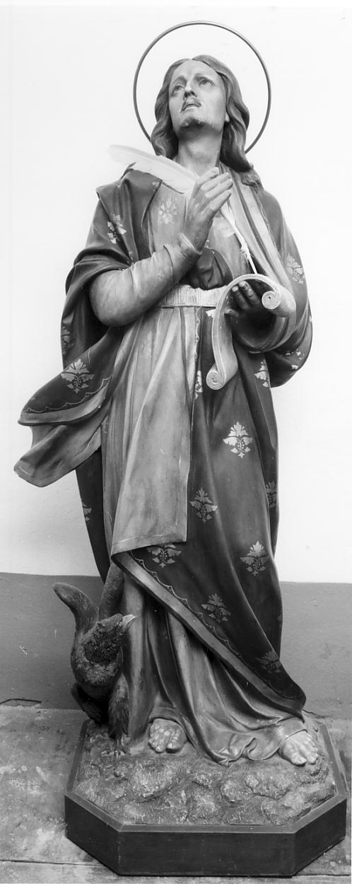 San Giovanni Evangelista (statua, opera isolata) - ambito cremonese (primo quarto sec. XX)