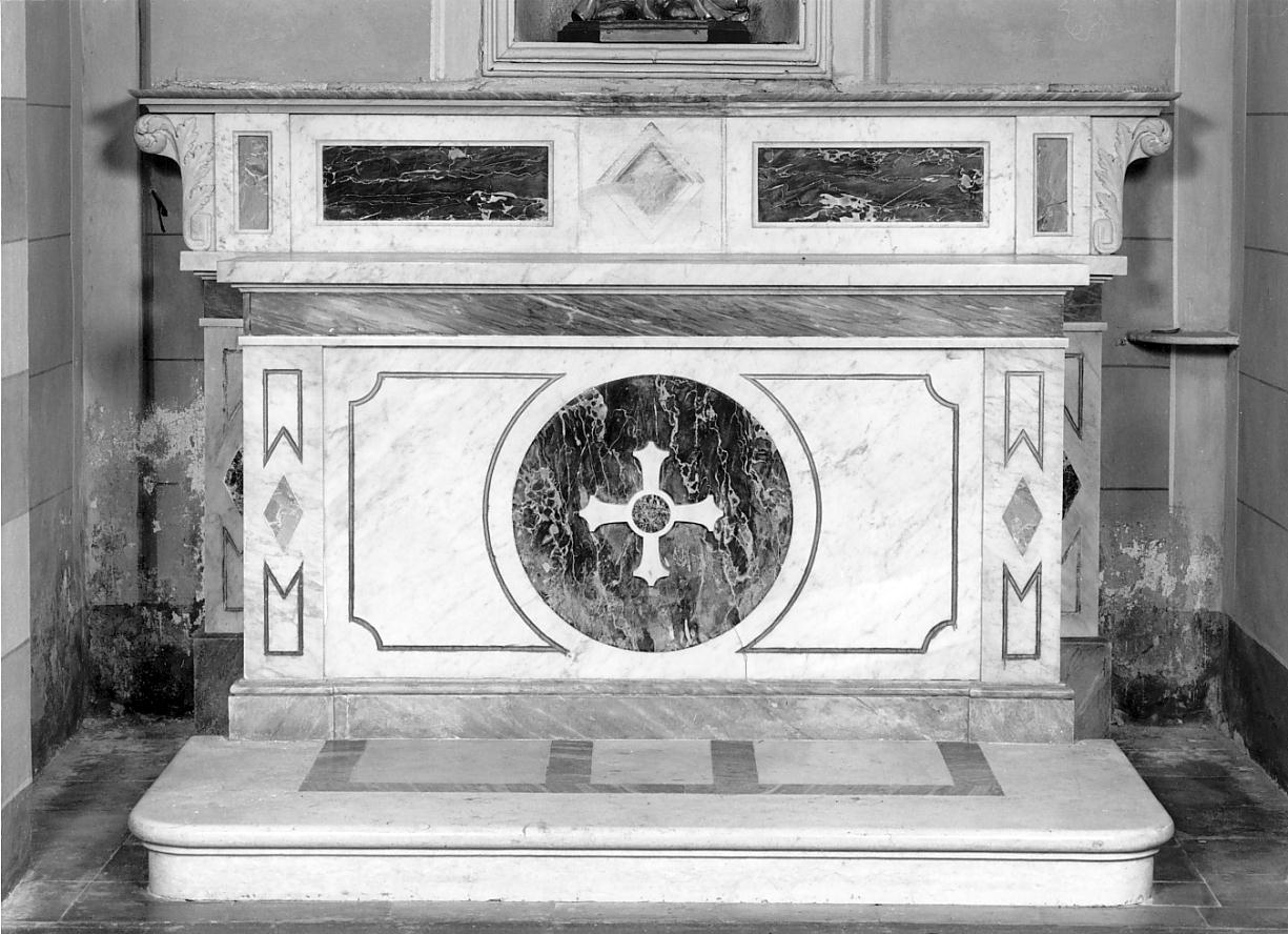 altare, opera isolata di Monti fratelli (sec. XIX)
