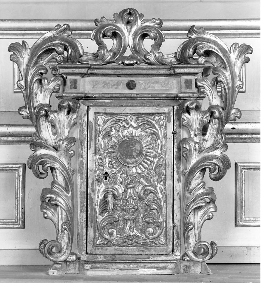 tabernacolo portatile, opera isolata - ambito cremonese, bottega cremonese (prima metà sec. XVIII)