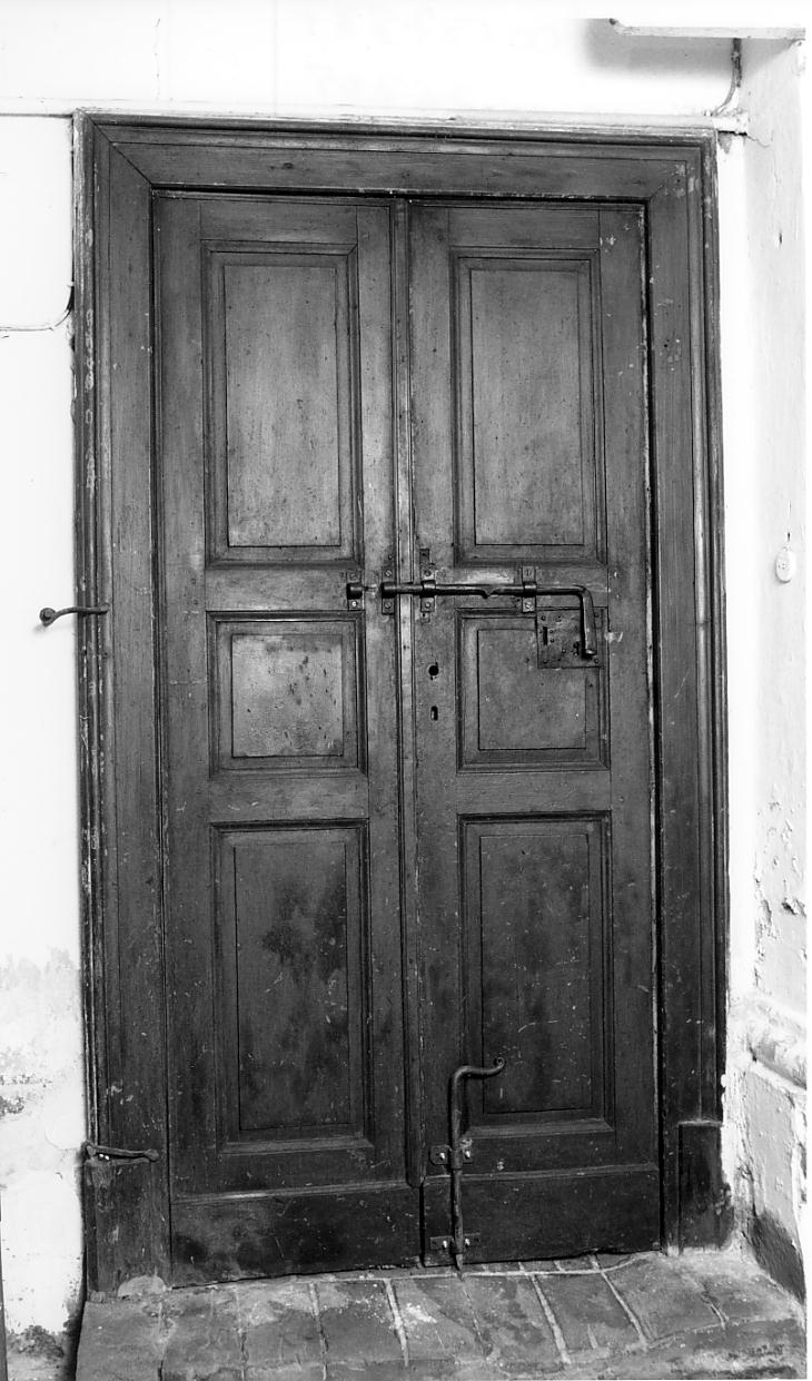 porta, opera isolata - ambito cremonese (inizio sec. XX)