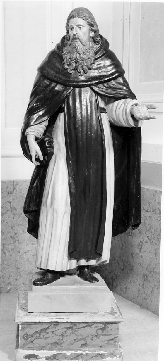 Sant'Antonio Abate (statua, opera isolata) - manifattura lombarda (ultimo quarto sec. XIX)