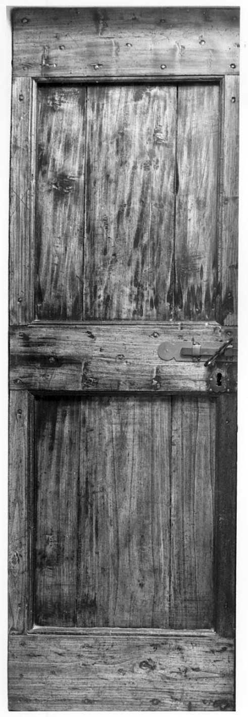 porta, opera isolata - manifattura cremonese (ultimo quarto sec. XIX)