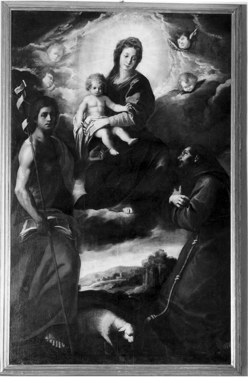 Madonna con Bambino e Santi (dipinto, opera isolata) di Neri Pietro Martire (secondo quarto sec. XVII)