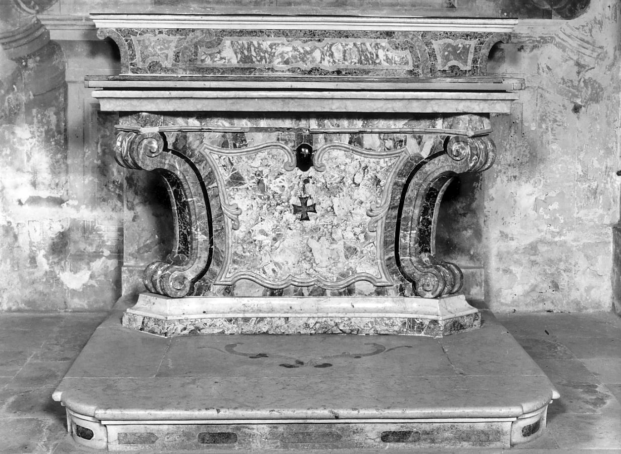 altare - a mensa, serie - ambito cremonese (prima metà sec. XIX)