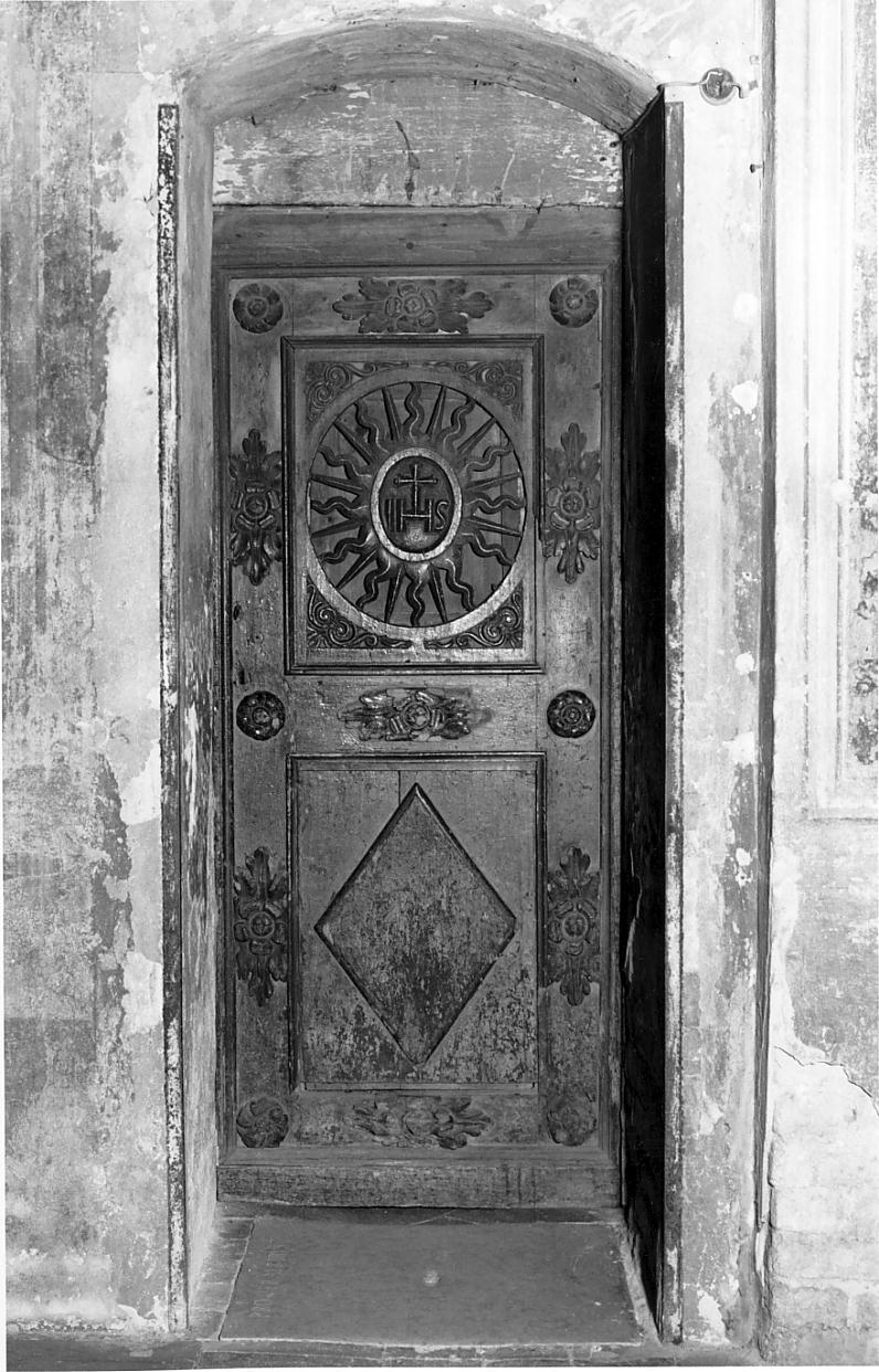 porta, opera isolata - ambito lombardo (seconda metà sec. XVI)