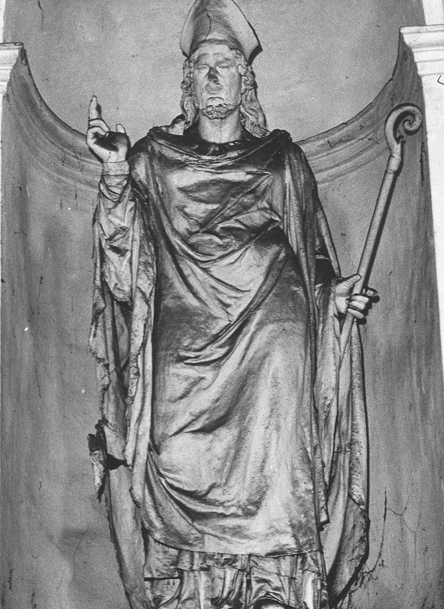 San Vigilio (statua, opera isolata) di Franceschetti Giovanni (prima metà sec. XIX)