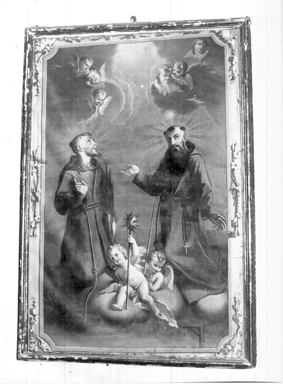 San Fedele da Sigmaringa e San Giuseppe da Leonessa (dipinto, opera isolata) - ambito mantovano (seconda metà sec. XVIII)