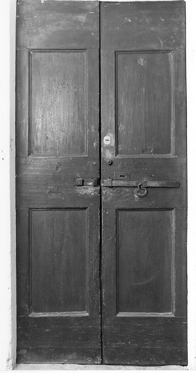 porta, opera isolata - ambito italiano (sec. XVIII)