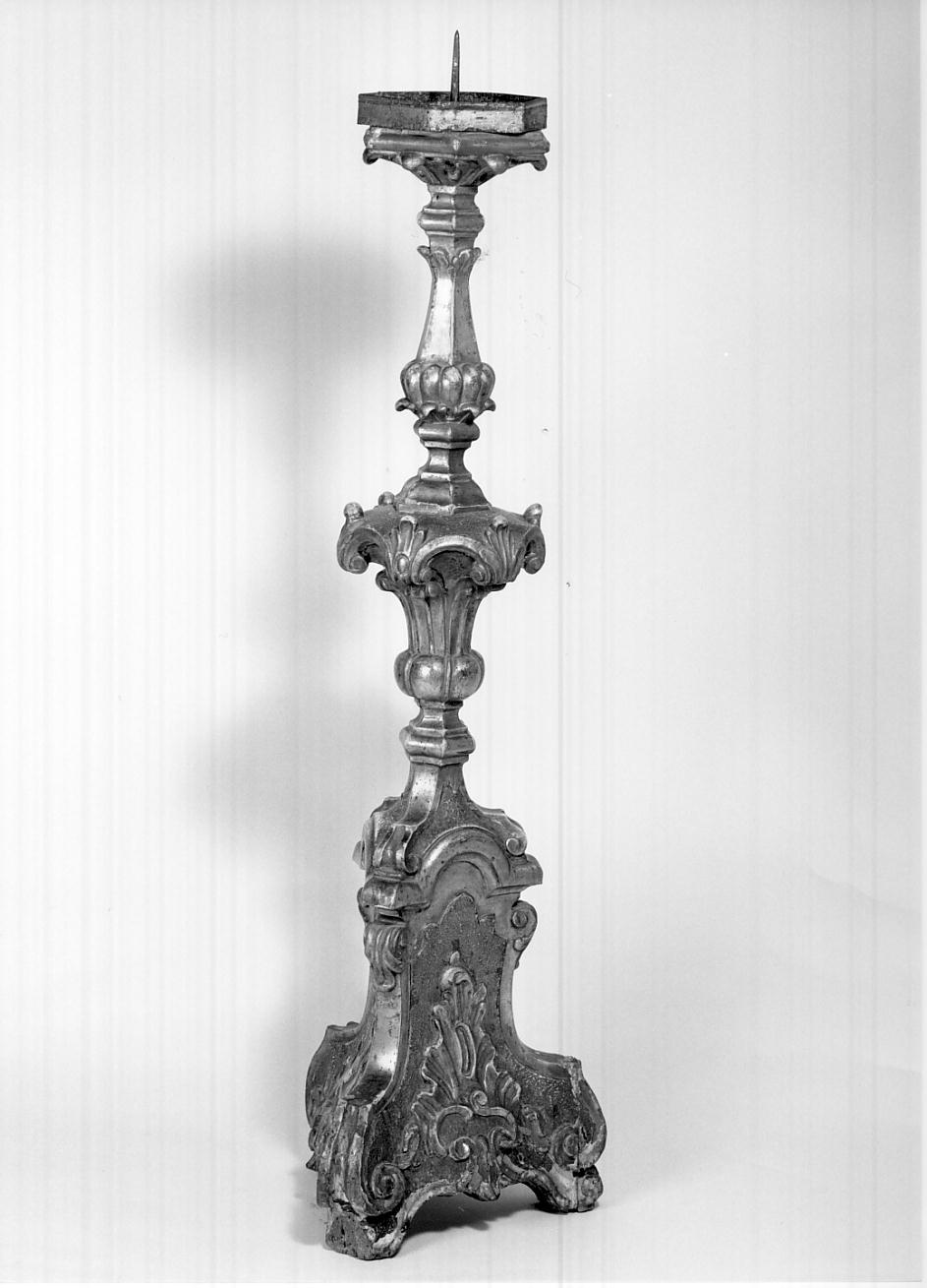 candelabro, serie - bottega mantovana (ultimo quarto sec. XVIII)