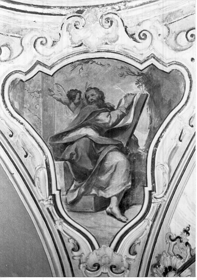l'evangelista Matteo (dipinto, elemento d'insieme) - ambito italiano (sec. XVIII)
